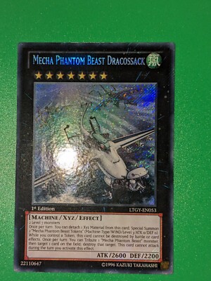 Mecha Phantom Beast Dracossack Secret Rare LTGY-EN053 LP 1st Edition