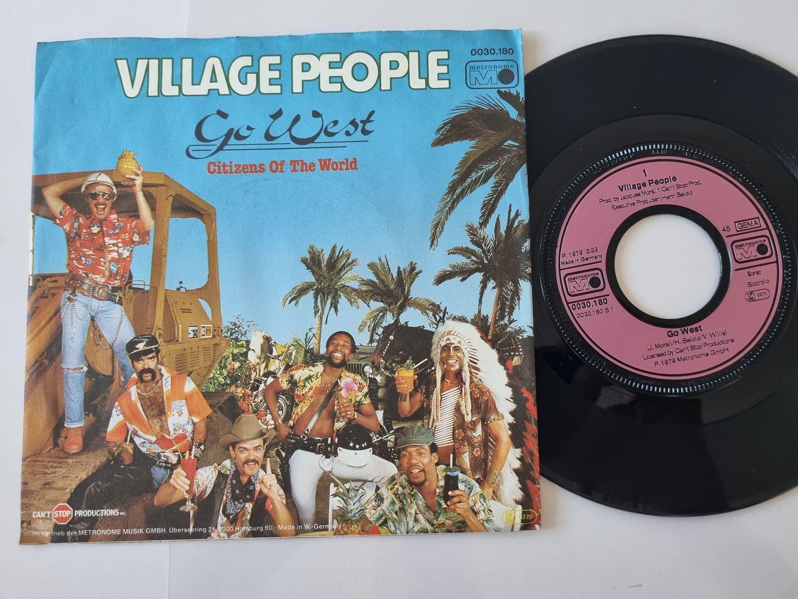 7"" Single Village People - Go west Vinyl Germany/ Pet Shop Boys