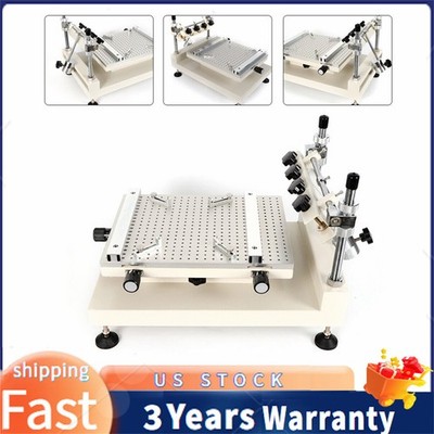 Solder Paste Printer PCB SMT Stencil Printer Manual Press Printer High Accuracy~