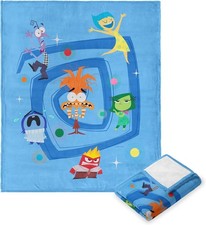 Disney Inside Out 2 Spiraling Out Cozy Fleece Blanket
