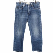 MARC BY MARC JACOBS Blue Denim Pants W26 Used Cotton Button Fly