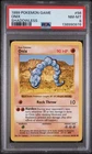 1999 POKEMON BASE SET SHADOWLESS #56 ONIX PSA 8