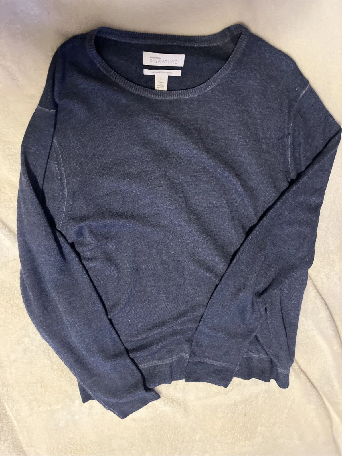Men’s Nordstrom Signature Wool Sweater Large