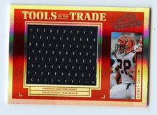 H686 COREY DILLON PATCH 2004 ABSOLUTE JUMBO TOOLS OF THE TRADE 10/10 BENGALS
