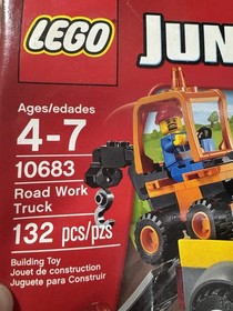 LEGO 10683 Juniors Roadwork Truck Complete Legos Sealed No Box No Instructions