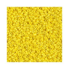Miyuki Seed Beads 90422/11-422 11/0 Opaque Yellow Luster 24g