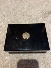 Genuine Rolex Cellini Vintage Black Wood Presentation Watch Box 50.00.09
