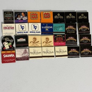 Lot of 28 Las Vegas Casino Matchbooks Matches Match Vintage