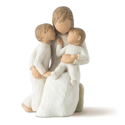 Enesco Willow Tree Quietly Figurine 13,5cm Handbemalt Kunstharz Engel Deko OVP