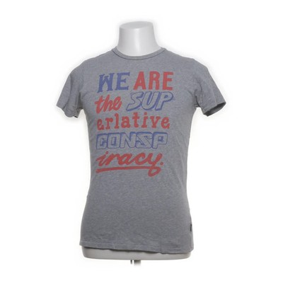 WeSC, T-shirt, Größe: XS, Grau, Baumwolle, Print, Herren #kvE