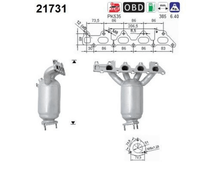 Katalysator FüR Opel Astra G Stufenheck Caravan CC Coupe Cabriolet Corsa C