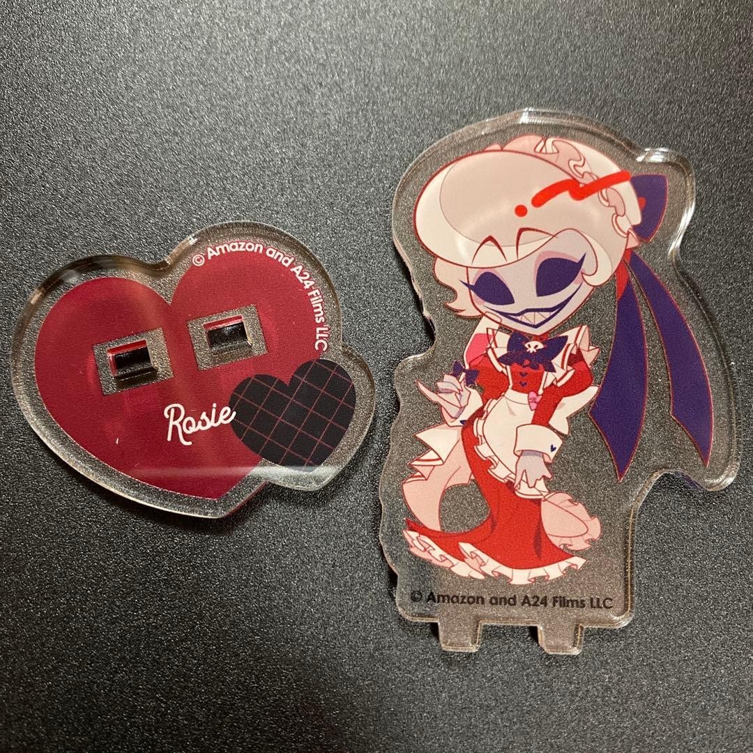 Hazbin Hotel Rosie Acrylic Stand Figure Animate Cafe  2025  From JAPAN
