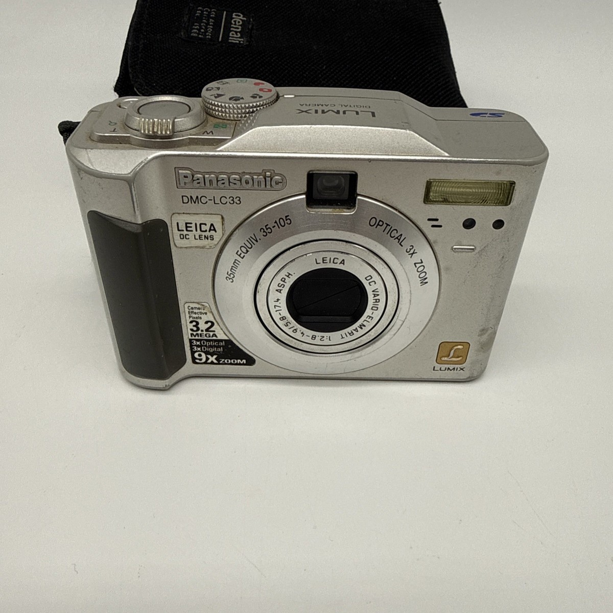 Panasonic Lumix DMC-LC33 3.2MP Point & Shoot Digital Camera Leica