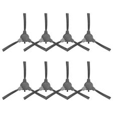 For Loorow AT800 Robot Vacuum Accessory 8 Pack of Quality Side Brushes