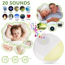 20 Sounds White Noise Machine Nature Sound Therapy Sleeping Aid Maschine Relax