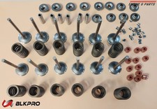 Exhaust Intake Valves Springs Collets Retainer Stem Guide Dodge 5.9 12v Cummins