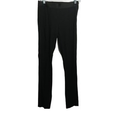 EVERLANE Women S Black The Stretch Ponte Skinny Stretch Pant Side Zipper