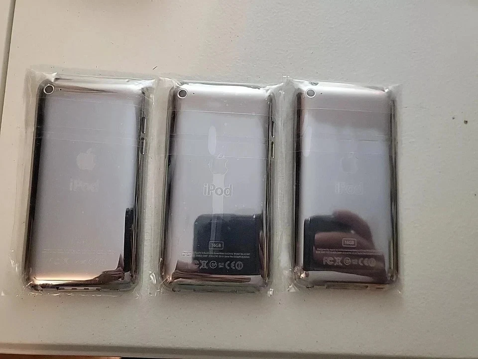 Funda trasera delgada de metal plateado de alta calidad para iPod Classic/Video Foto 4 de 4