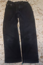 Wonder Nation Boy's Jeans Husky SZ 10 Black