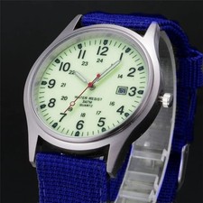 Watch Sport Men Casual Army Field Quartz Date Luminous