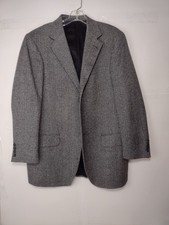 LANDS'END Men's Grey Blazer Size, 40
