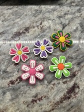 Croc Jibbitz Charms - Flowers - Set Of 5