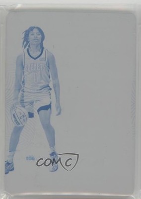 2022 National Treasures Printing Plate Cyan 1/1 TyTy Washington Jr Rookie RC 7n6