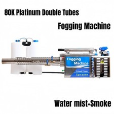 80K Platin Desinfektion Puls Typ Wasser Nebel Rauch Doppelrohre Nebelmaschine