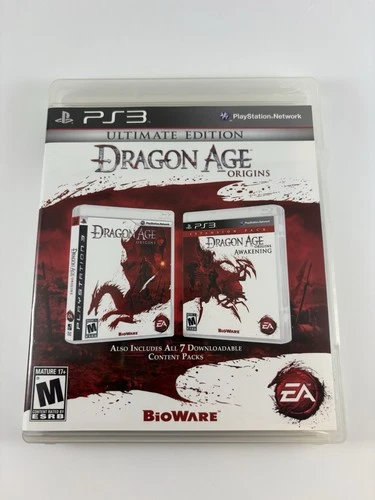 Dragon Age Origins Ultimate Edition - Sony PlayStation 3 - CIB, Tested, Minty!