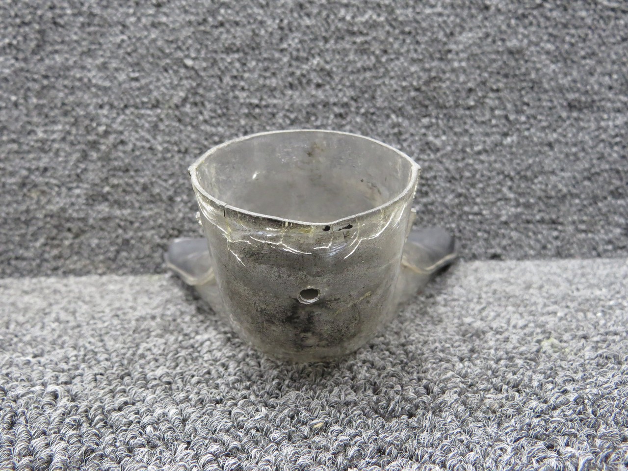 169-554012-9 Beechcraft B24R Windshield Defrost Duct (Cracked)