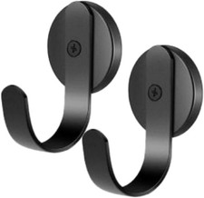 2Pk Heavy Duty Magnetic Wreath Hanger w/ Hook for Refrigerator Metal Front Door