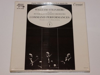REEL TO REEL Sealed STEINBERG Command Performances  4tk 7.5ips CC 4T 11028