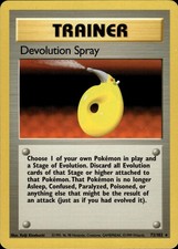 Pokemon Base Set Rare Devolution Spray 72/102 - Near Mint (NM) on eBay