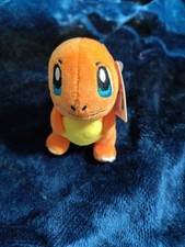 Charmander Pokemon Vintage 1997 Licensed Plush Toy TAG STILL ON 