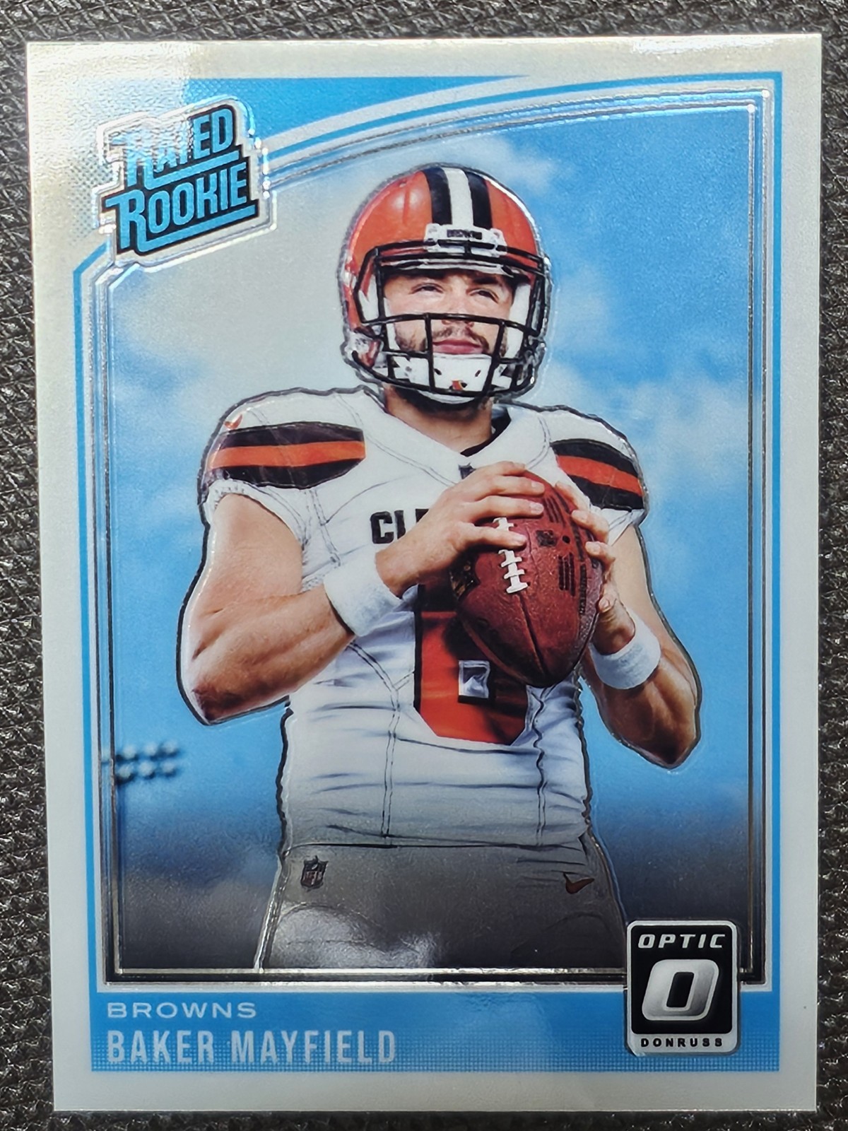 2018 Donruss Optic - Rated Rookie Baker Mayfield #153 (RC)