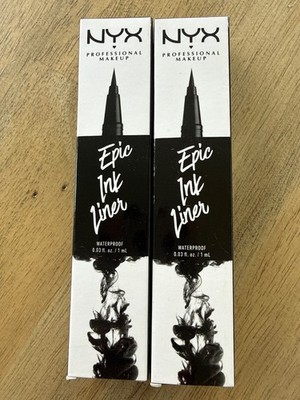 NYX EIL01 Professional Makeup Epic Ink Liner - Black NEW IN BOX