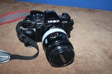 Minolta Maxxum 9000 35mm Film Camera w/ Minolta AF Lens 63