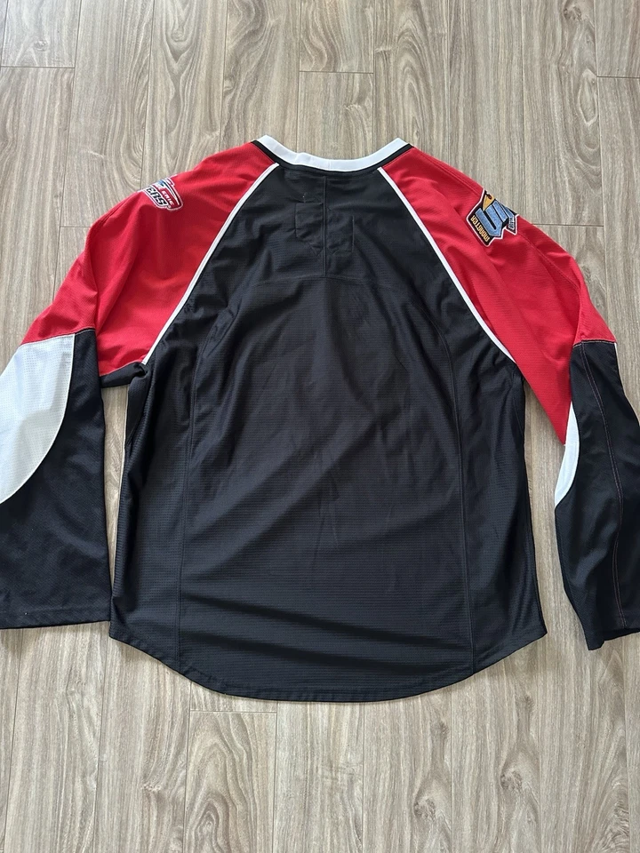 Camiseta AHL Cleveland Lake Erie Monsters VIP Talla 56 Hockey Bordada RARA Cosida Foto 3 de 3