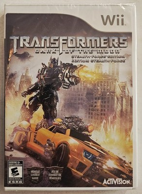 TRANSFORMERS DARK OF THE MOON STEALTH FORCE EDITION NINTENDO Wii FAST SHIPPING 