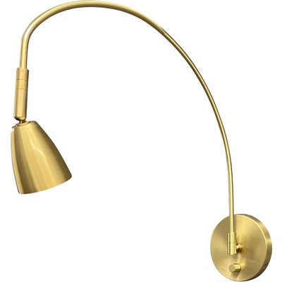 House of Troy DAALEDL-NTB OPEN BOX Advent Arch Picture Light Natural Brass