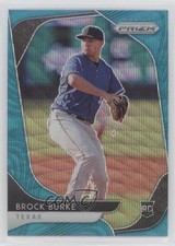 2020 Panini Prizm Tier II Teal Wave Prizm Brock Burke #195 0o6v