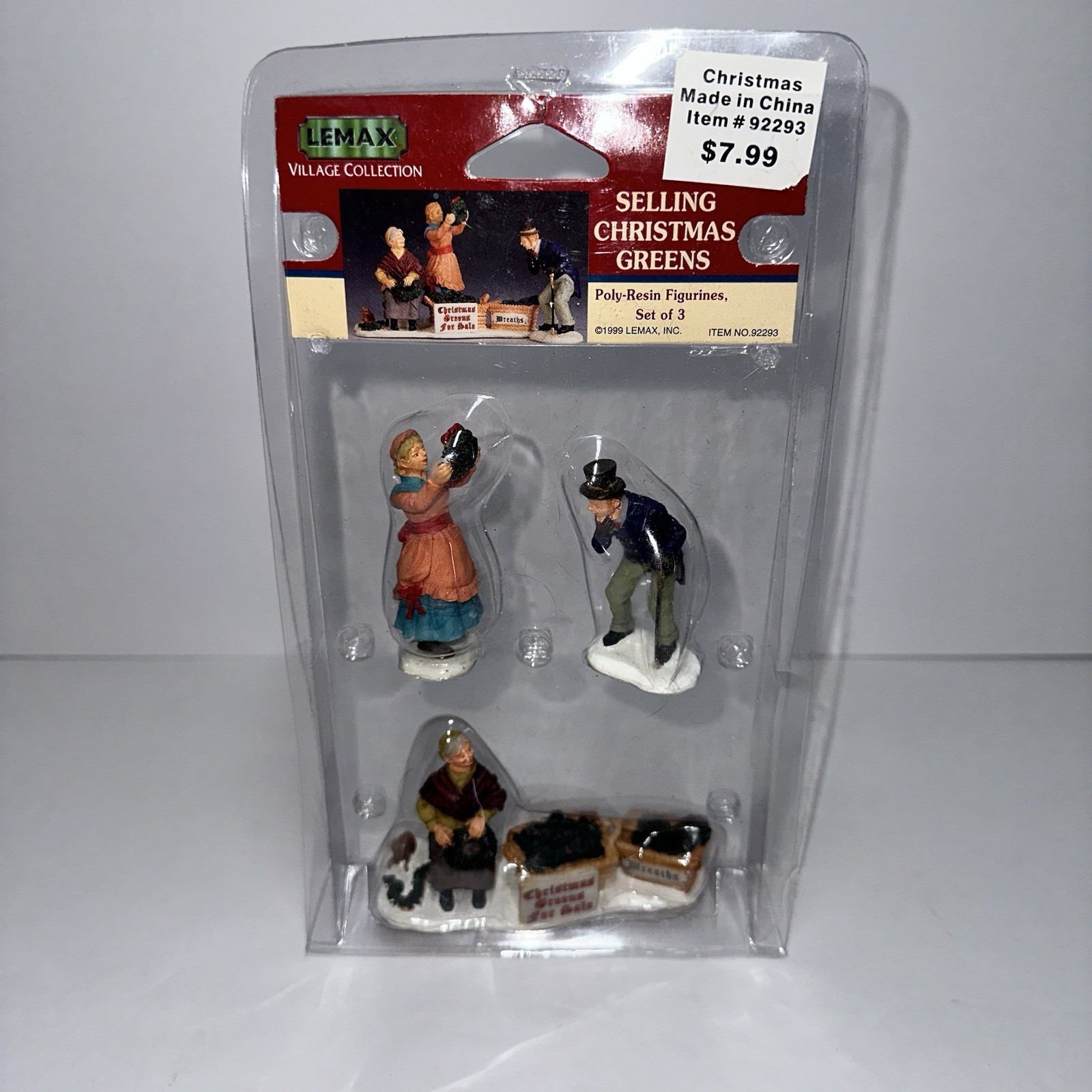 Lemax Christmas Village Greens Figurines Holiday Collection