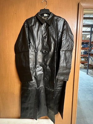 #ad Swedish Military Waterproof Trench Coat Size Medium. Unused. $12.48