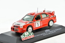 MITSUBISHI Lancer EVO VI #1 T.Makinen Winner Rally New Zealand 1999 1/43 SKID