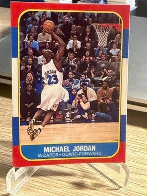 Michael Jordan Wizards Basketball Custom Art Card