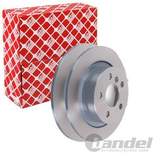 2X FEBI BREMSSCHEIBEN Ø280mm HINTEN PASSEND FÜR BMW 1 2 I3 X1 X2 MINI MINI