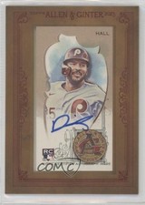 2023 Topps Allen & Ginter Framed Mini Auto Darick Hall #MA-DHA Auto 4o6