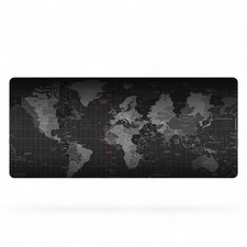 Extended Gaming Mouse Pad Large Size Desk Keyboard World Mat Non-Slip 31.5"x12"