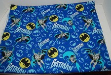 Batman Flannel, new, never washed, 2 yds 17" X 42"