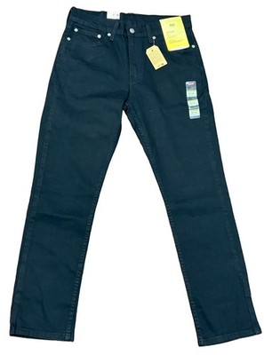 Levi's 511 Jeans Mens 32x30 Black Denim Slim Fit Straight Leg Stretch Flex NWT